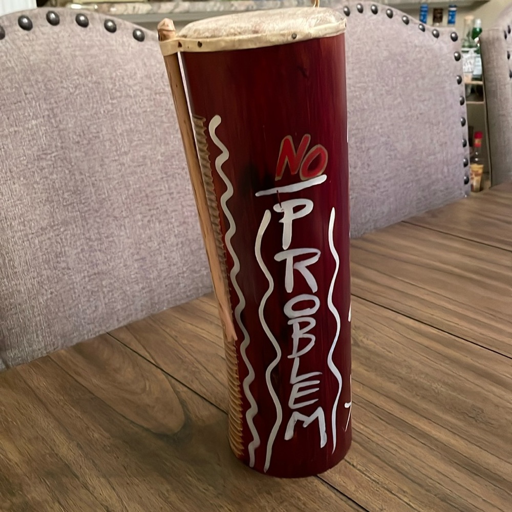 Handmade Jamaican Drum Board